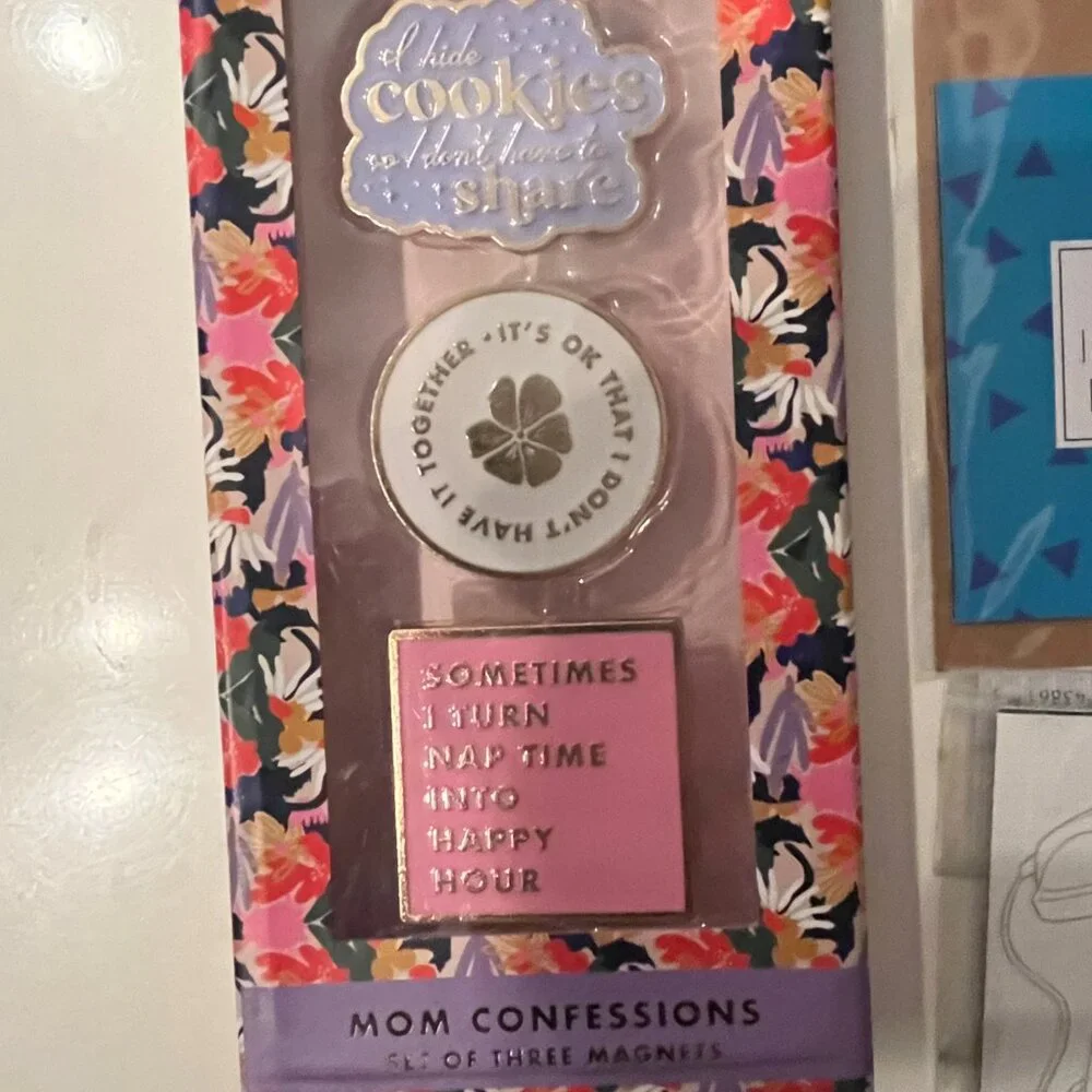 Magnets - Sarcastic & Inspirational (Mom Confessions / new) (by Paper‎ Source)